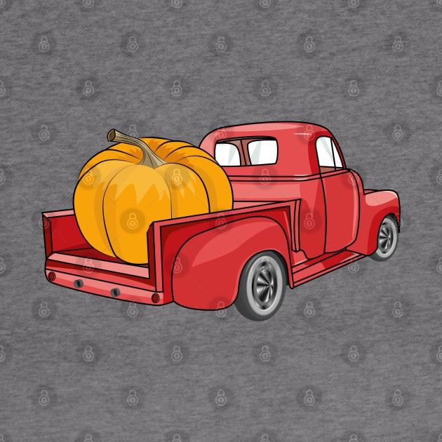 Pumpkin Truck by Designoholic